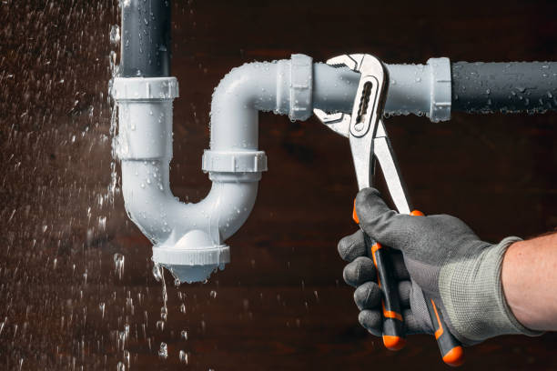 Professional Drain Cleaning technician working in West Islip, NY